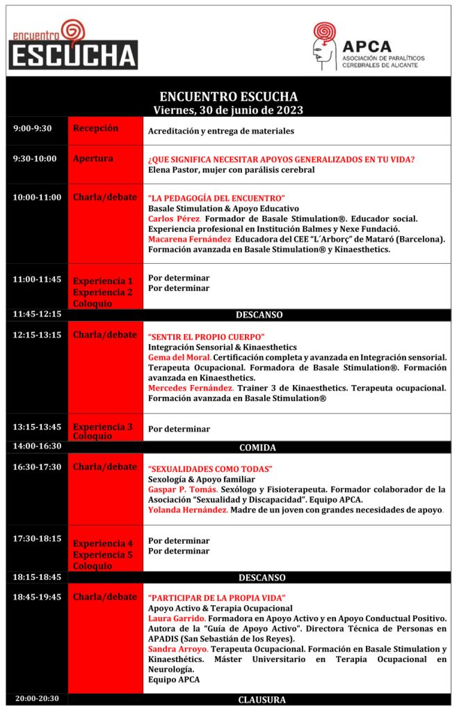 Programa Encuentro Escucha